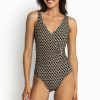 Swimwear JANTZEN V Neck | Linx Bar Surplice One Piece