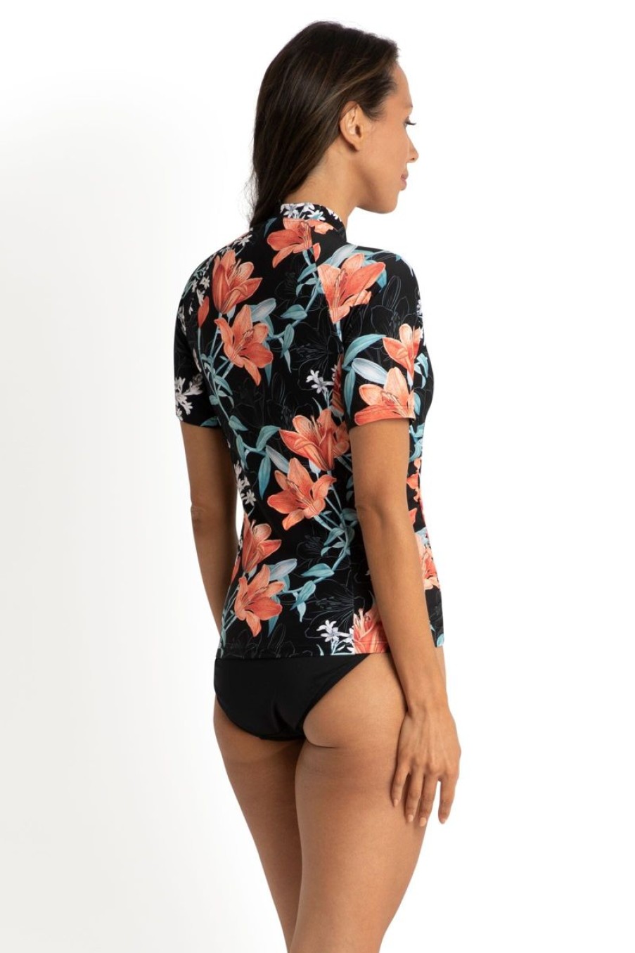 Swimwear JANTZEN Sunvest | Lily Garden Short Sleeve Rashie