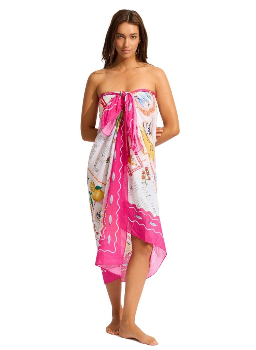 Clothing SEAFOLLY | Wish You Were Here Sarong