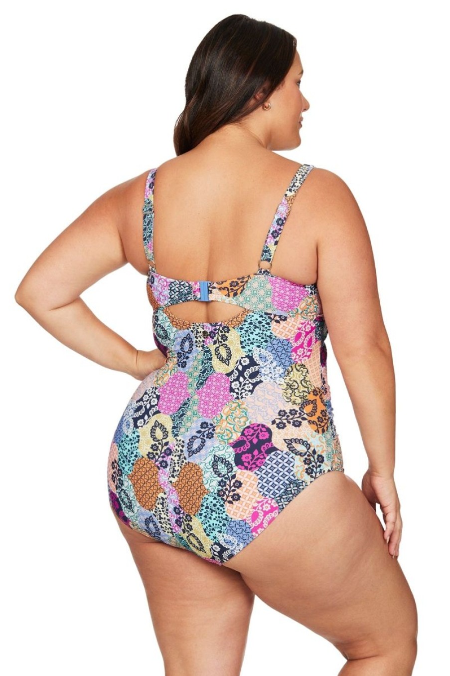 Swimwear ARTESANDS V Neck | Salmugundi Cezanne One Piece