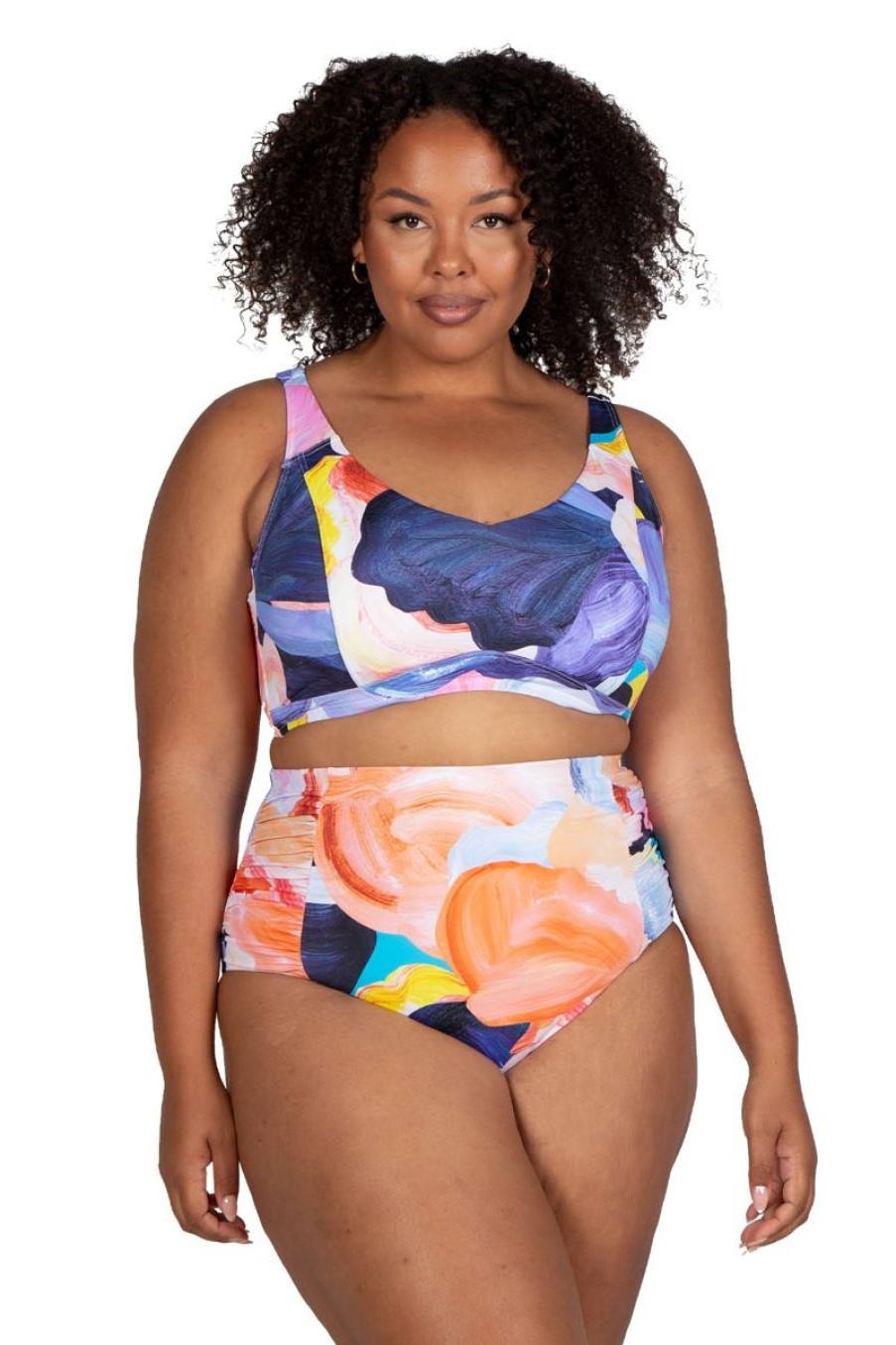 Swimwear ARTESANDS Full Coverage | Art A La Rue Botticelli High Waist Pant