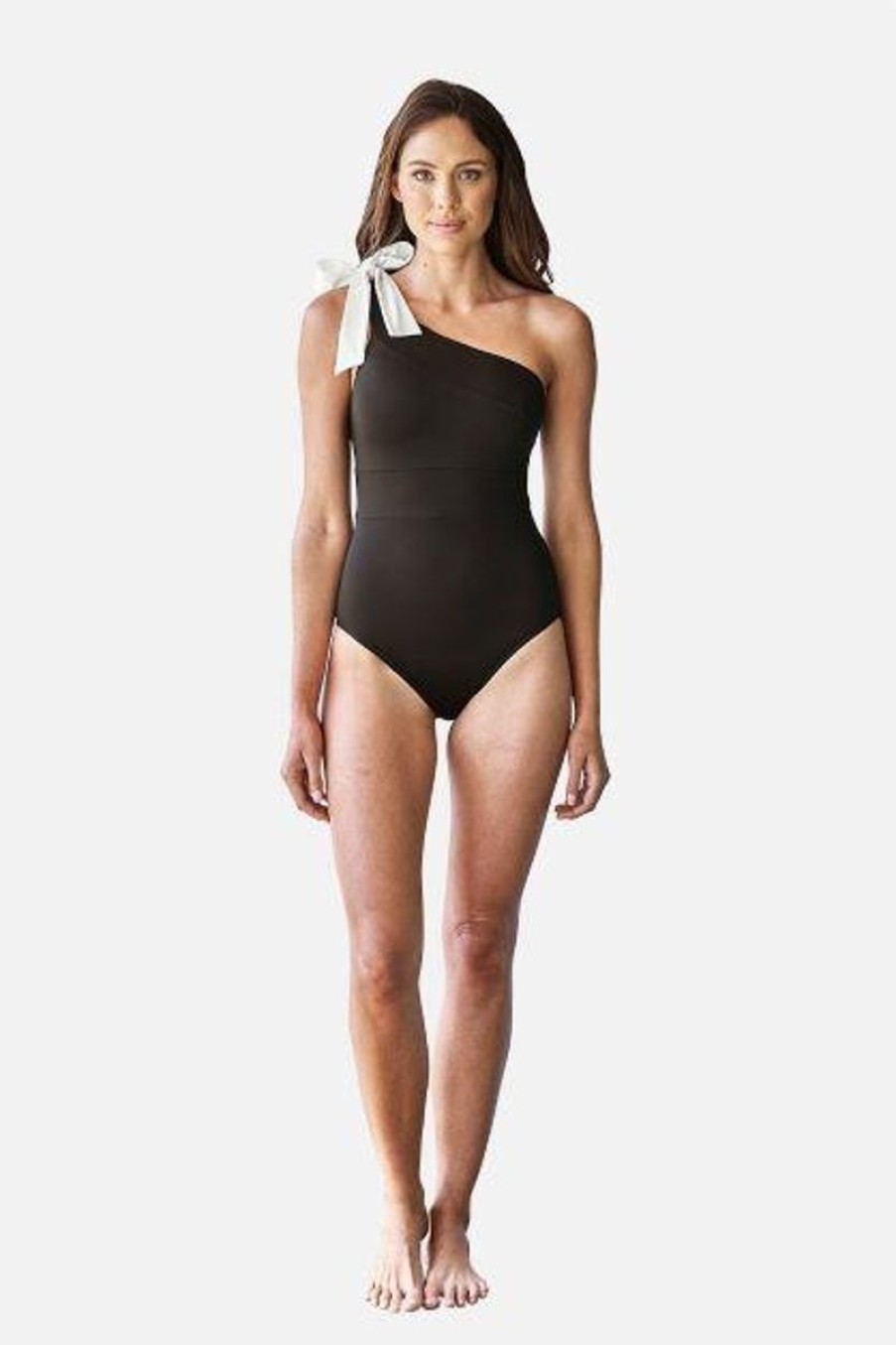 Swimwear UNE PIECE D Cup + | Classic One Shoulder One Piece