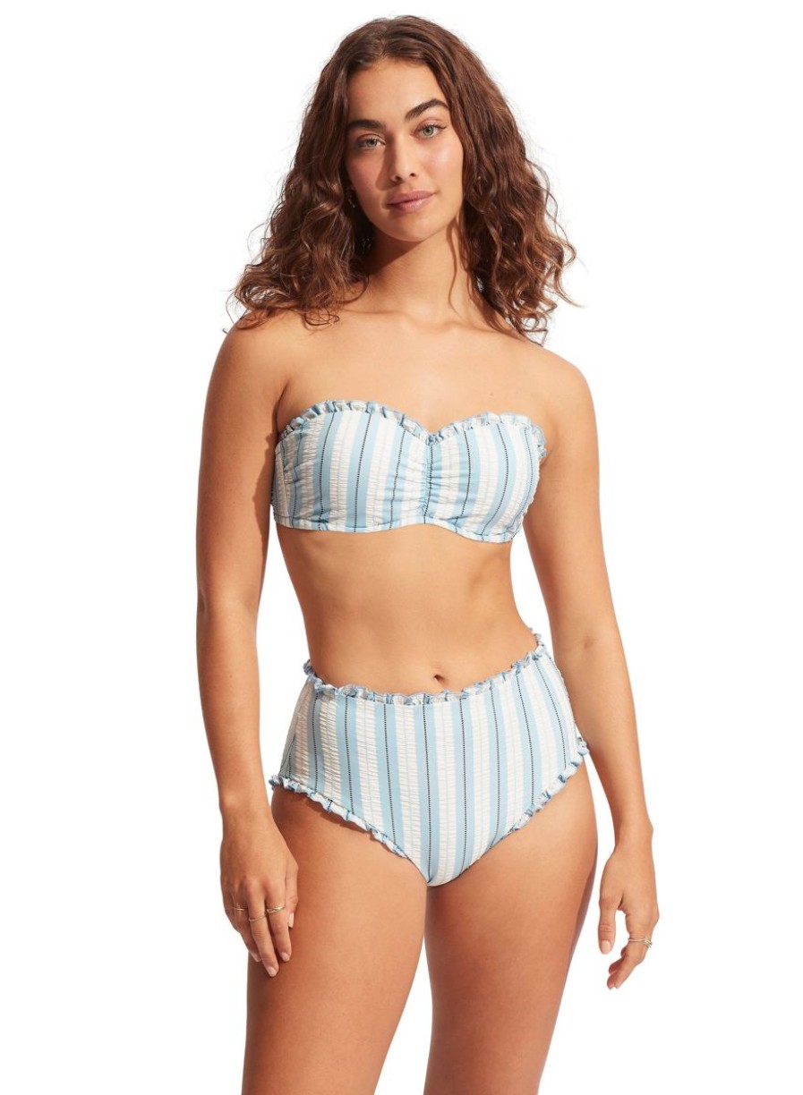 Swimwear SEAFOLLY High Waist | Cabana High Waisted Pant