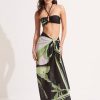 Swimwear SEAFOLLY Bandeau | Palm Paradise Diamond Wire Bandeau