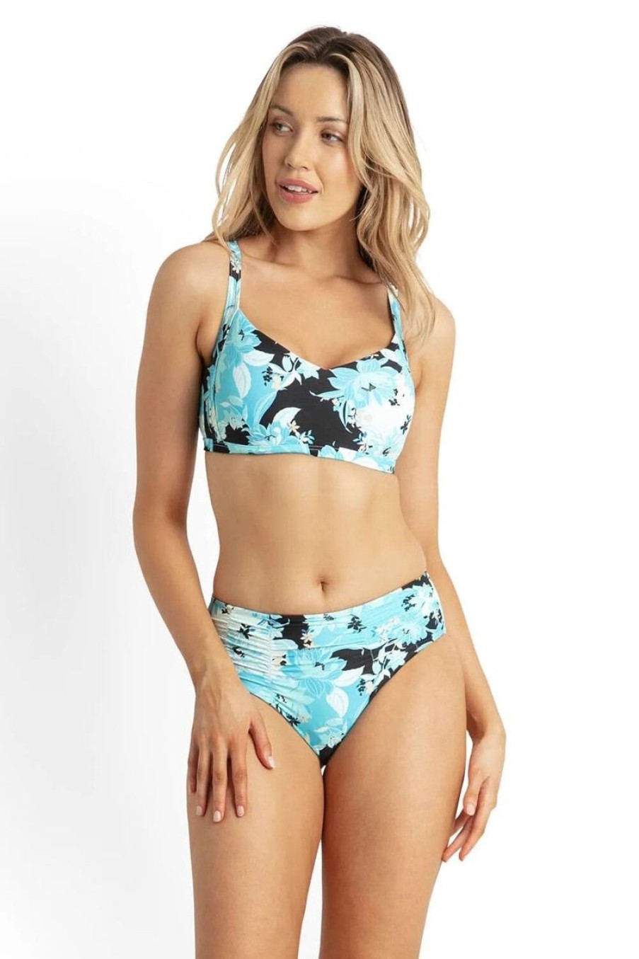 Swimwear SUNSEEKER Mid Rise | Winny Ruched Mid Rise Pant