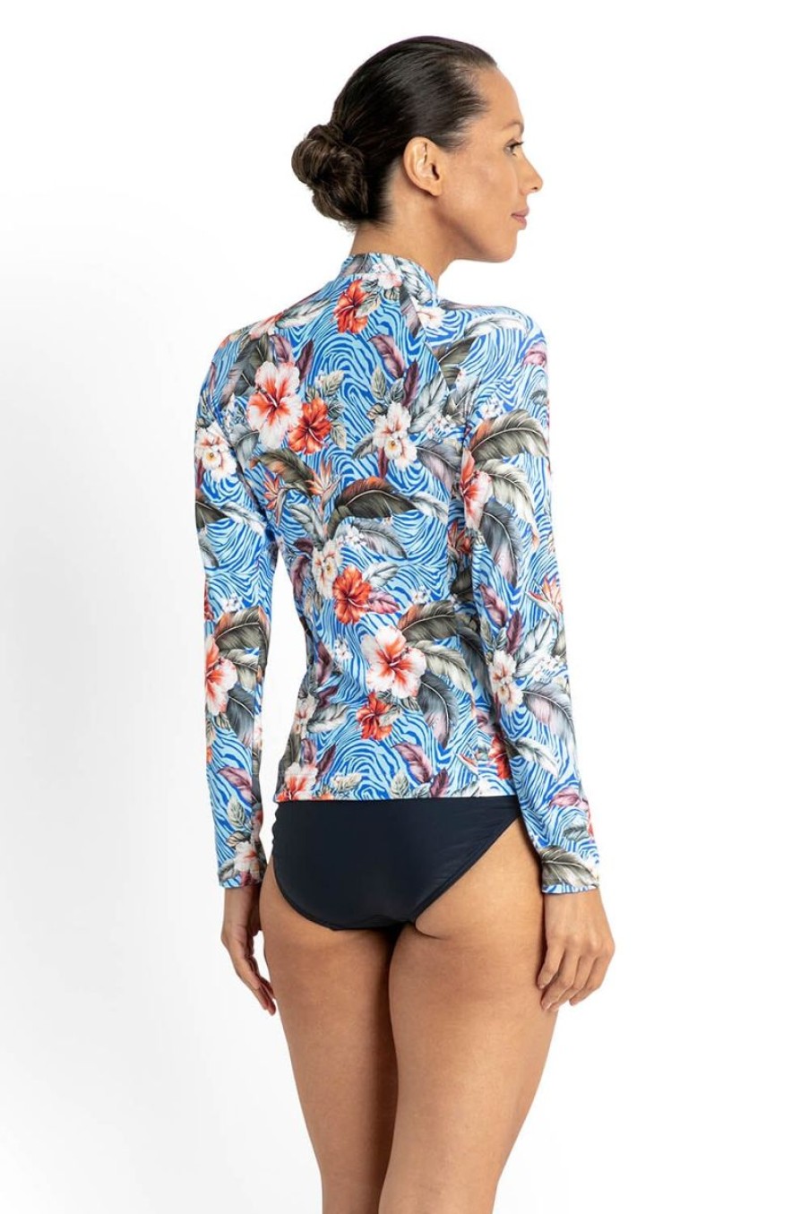 Swimwear JANTZEN Sunvest | Africa Zip Front Rash Vest