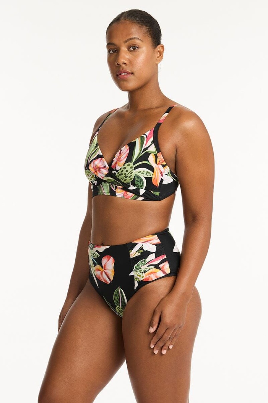 Swimwear SEA LEVEL D Cup + | Sundown Twist Front Dd/E Cup Bra