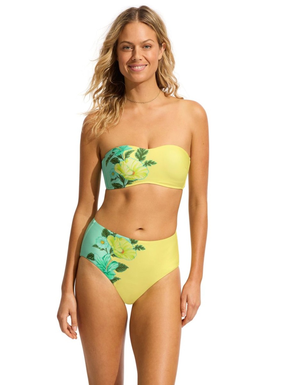 Swimwear SEAFOLLY Bandeau | Garden Party Bustier Bandeau