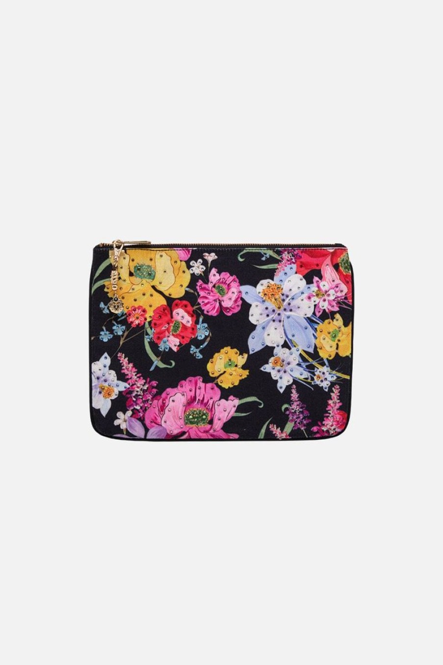 Accessories CAMILLA | Away With The Fairies Small Canvas Clutch