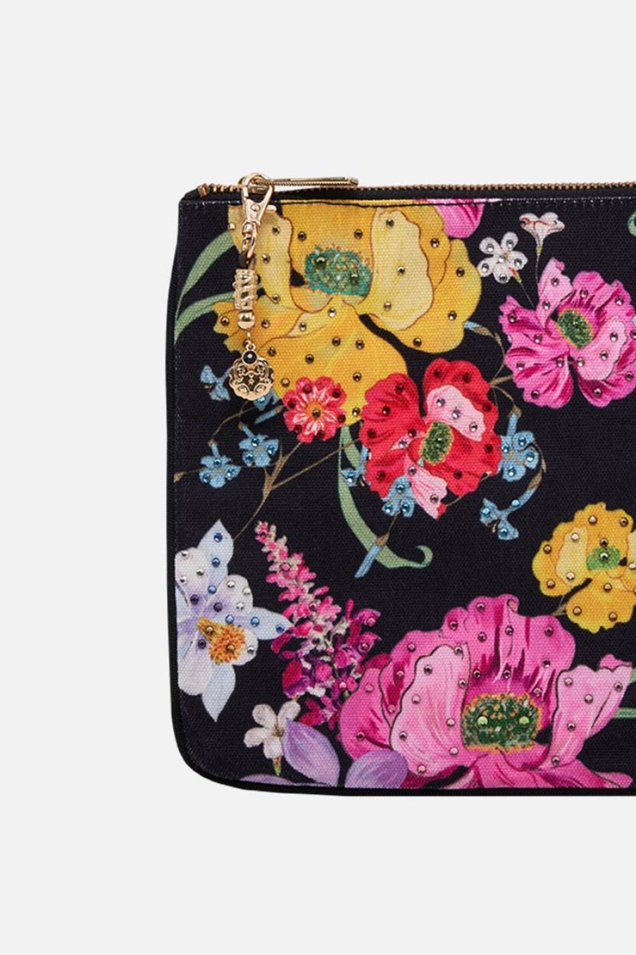 Accessories CAMILLA | Away With The Fairies Small Canvas Clutch