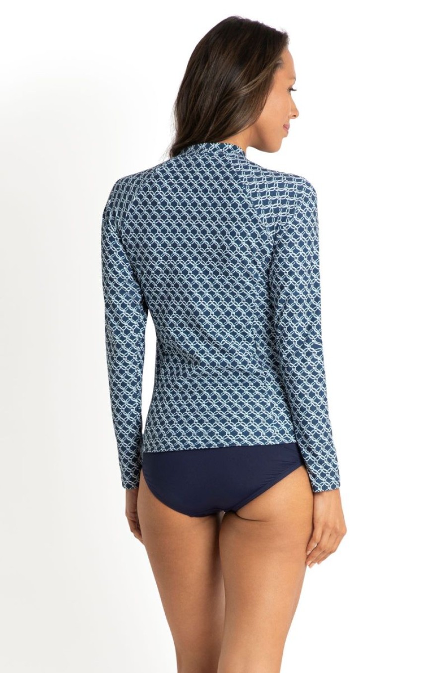 Swimwear JANTZEN Sun Protection | Linx Zip Front Rash Vest