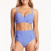 Swimwear SEA LEVEL High Waist | Checkmate High Waist Gathered Side Pant