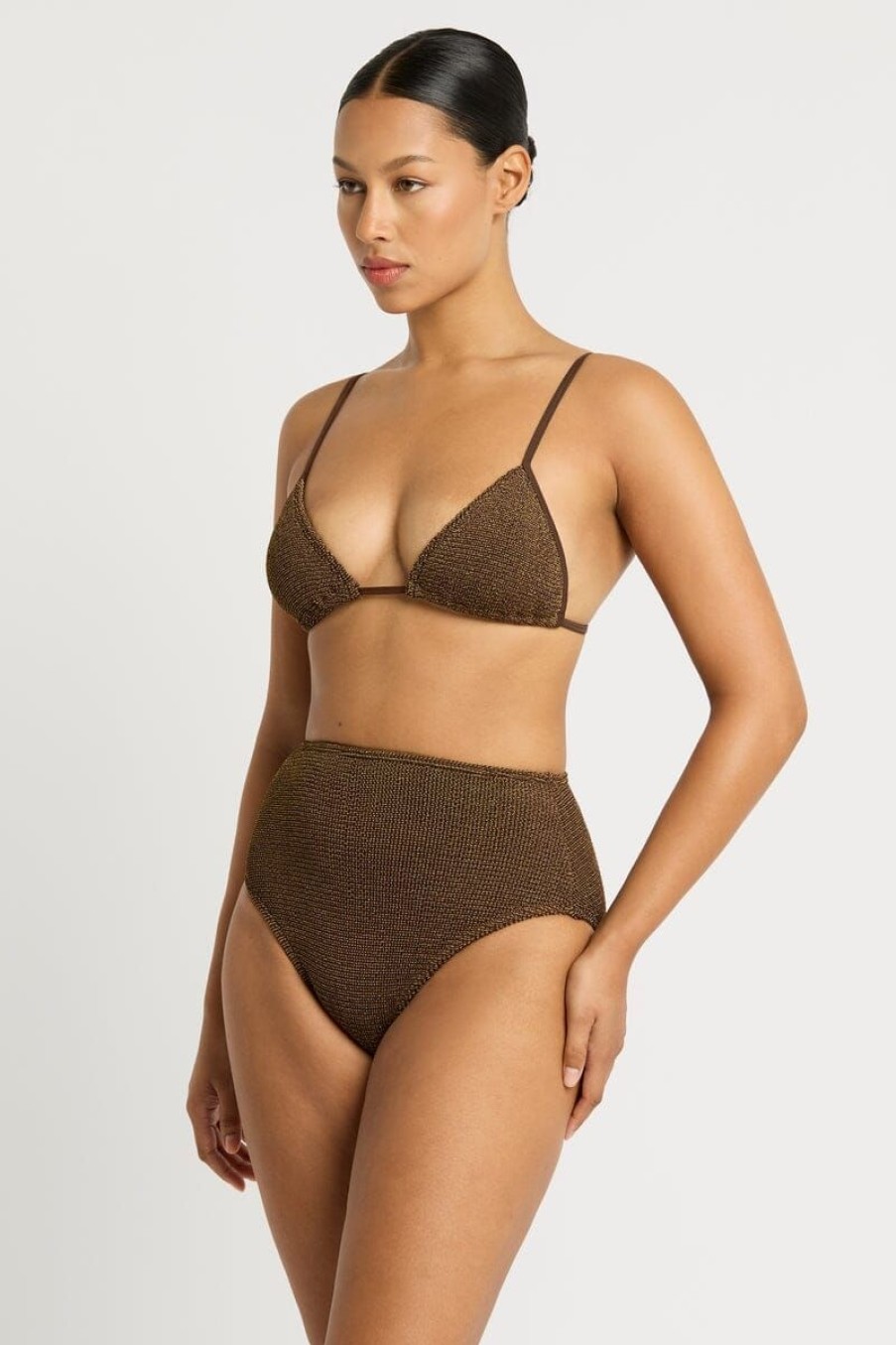 Swimwear BOND-EYE Triangle | Luana Tri Lurex