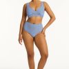 Swimwear SEA LEVEL High Waist | Varsity Panelled High Waist Pant