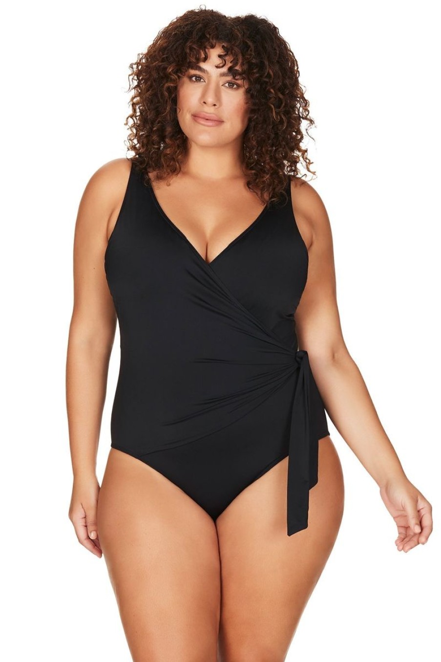 Swimwear ARTESANDS D Cup + | Hues Hayes Underwire One Piece