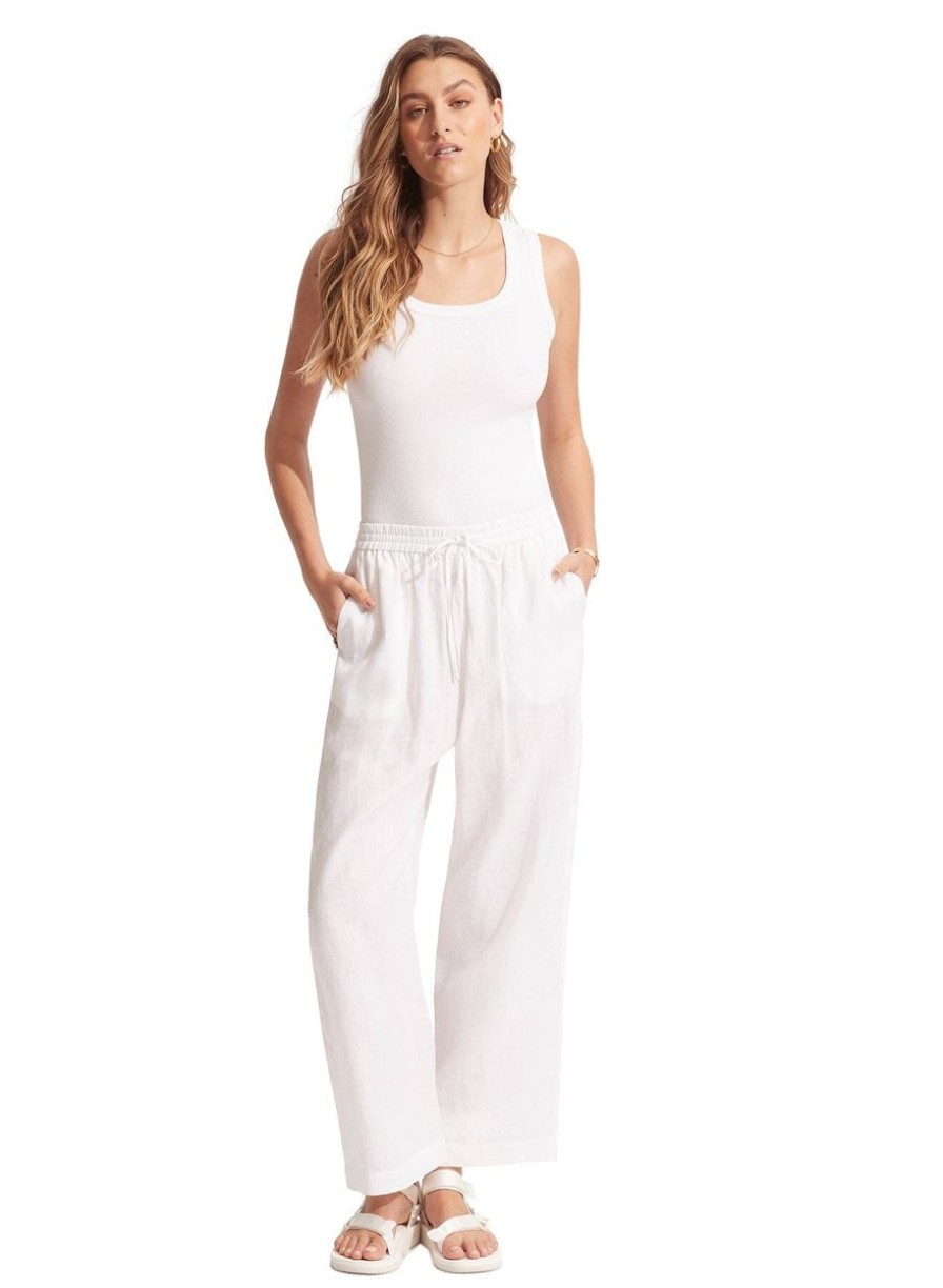 Clothing SEAFOLLY | Beach Edit Linen Pant