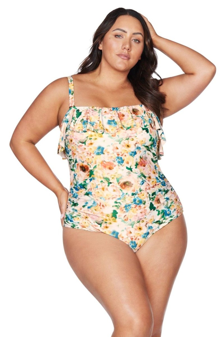 Swimwear ARTESANDS Bandeau | Odette Vermeer One Piece