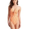 Swimwear SEAFOLLY Bandeau | Mod Squad Twist Tie Front One Piece