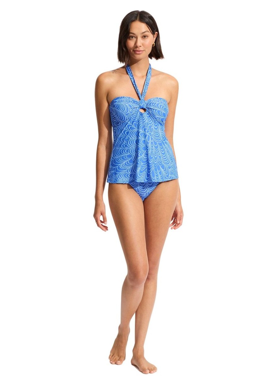 Swimwear SEAFOLLY Multifit | Seychelles Sash Tie Singlet