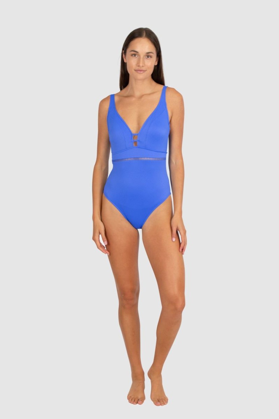 Swimwear BAKU V Neck | Rococco Plunge One Piece