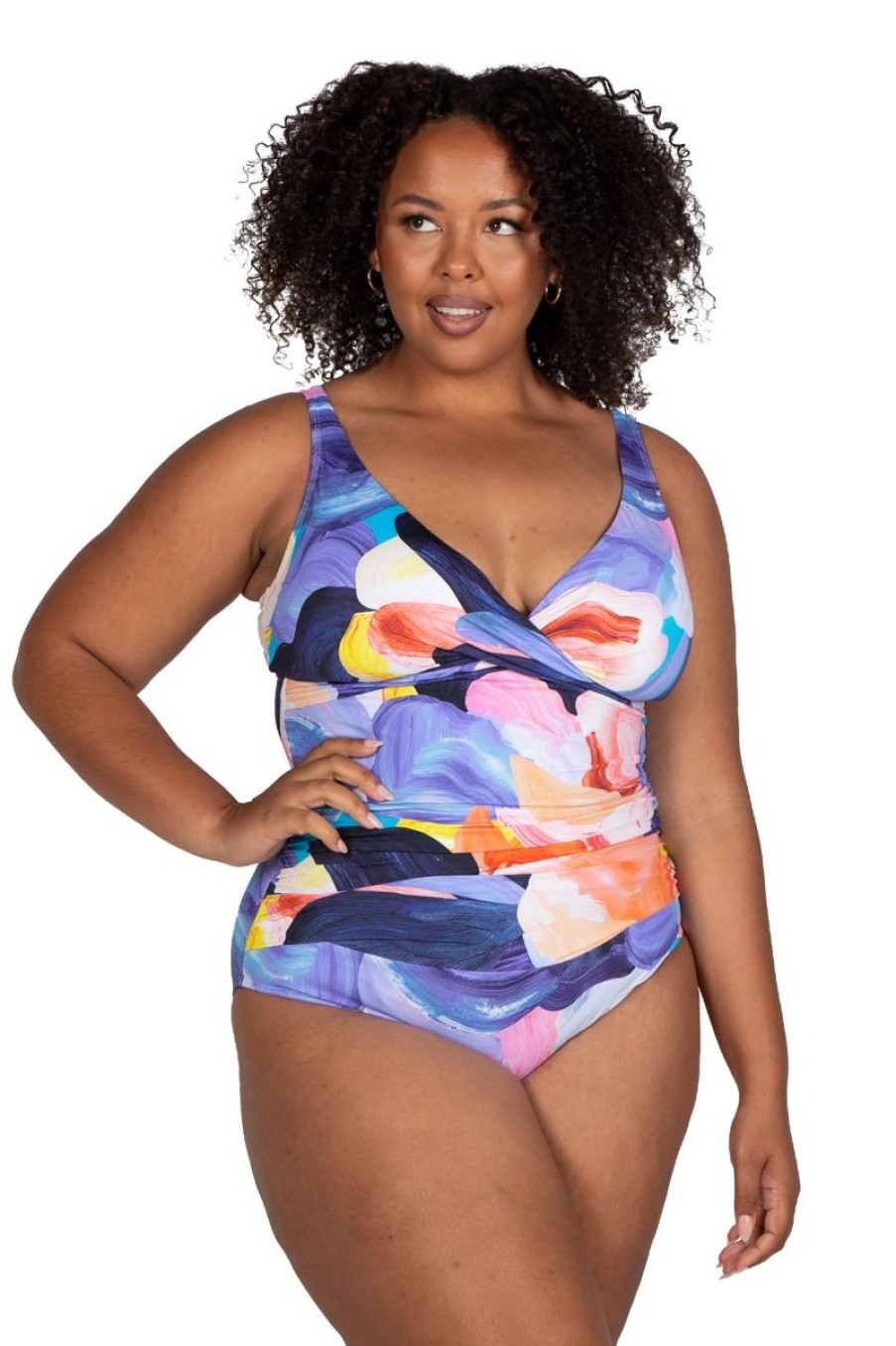 Swimwear ARTESANDS V Neck | Art A La Rue Delacroix One Piece