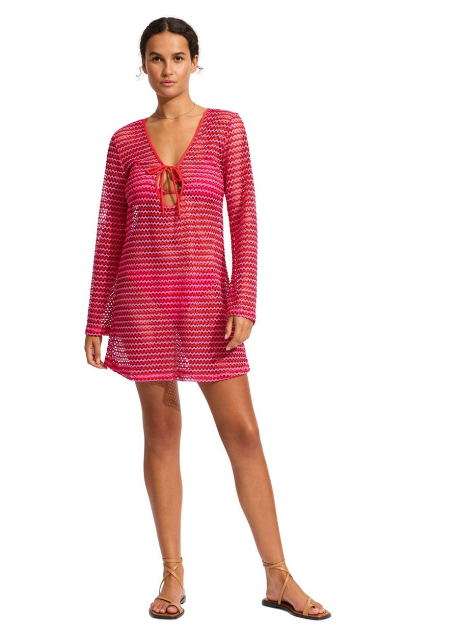 Clothing SEAFOLLY | Mesh Effect Cover Up