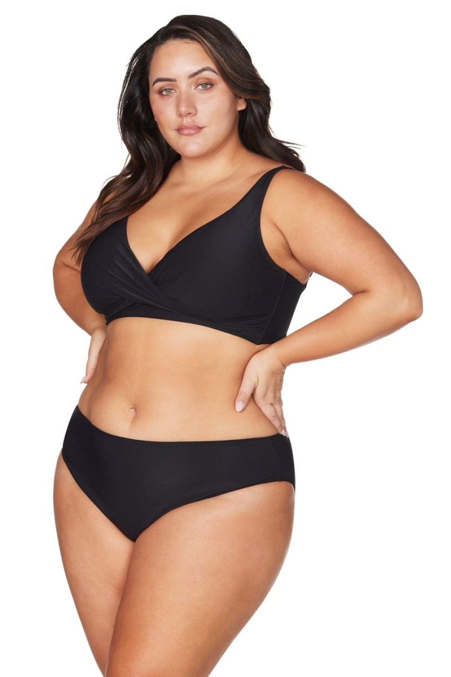 Swimwear ARTESANDS Mid Rise | Hues Monet Curve Fit Mide Rise Swim Pant