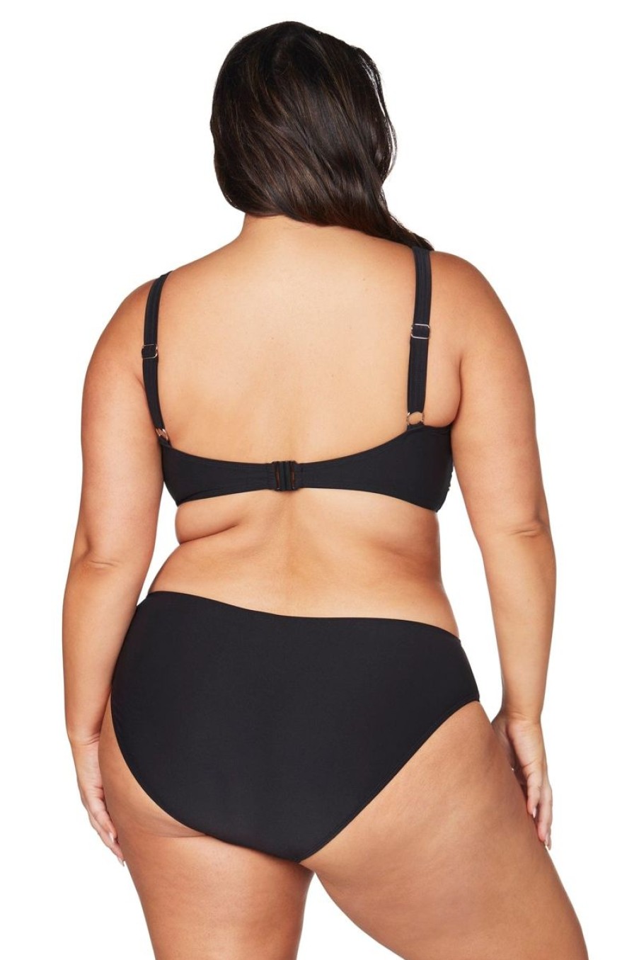 Swimwear ARTESANDS Mid Rise | Hues Monet Curve Fit Mide Rise Swim Pant