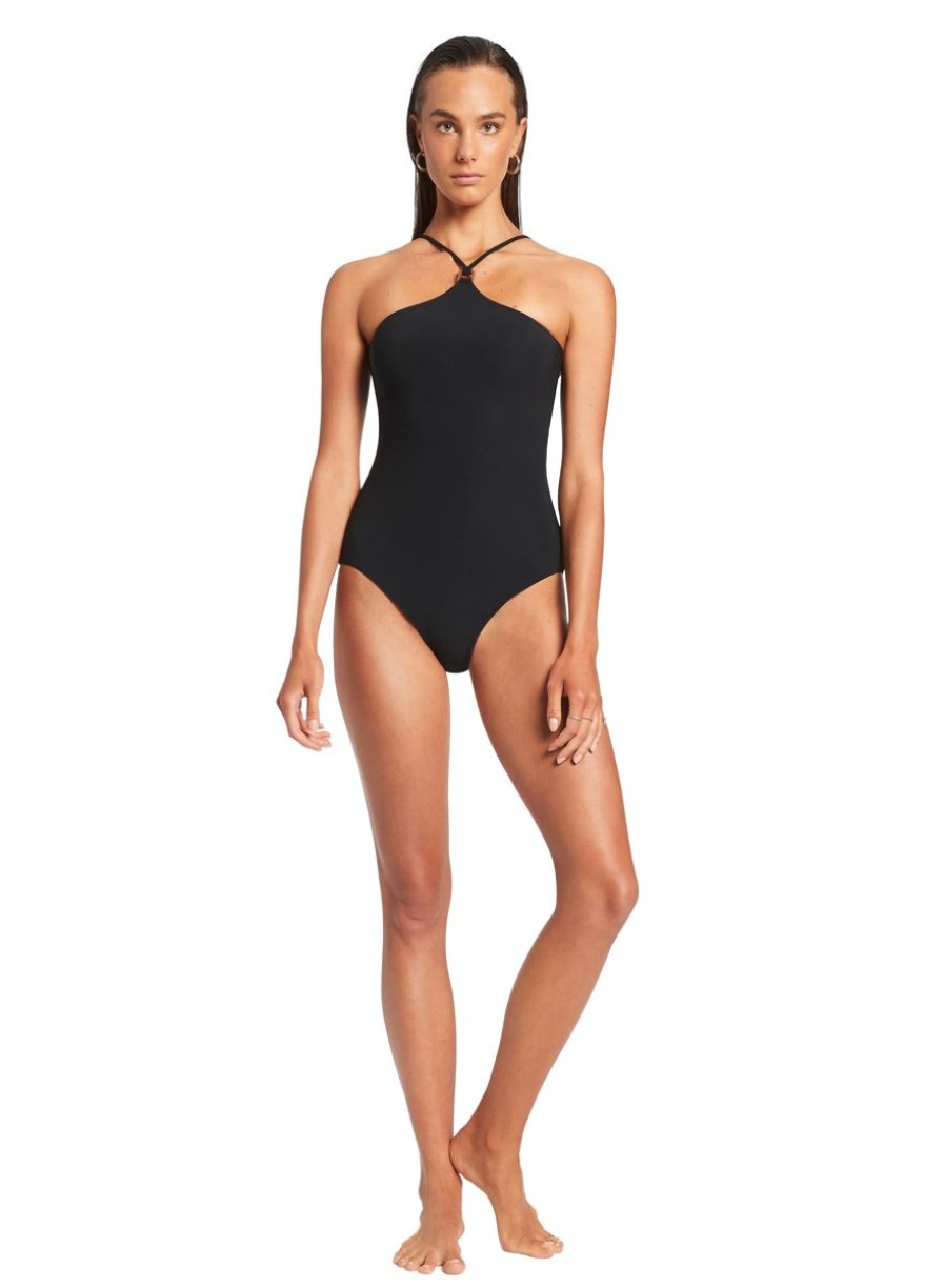 Swimwear JETS High Neck | Jetset High Neck Trim 1Pce