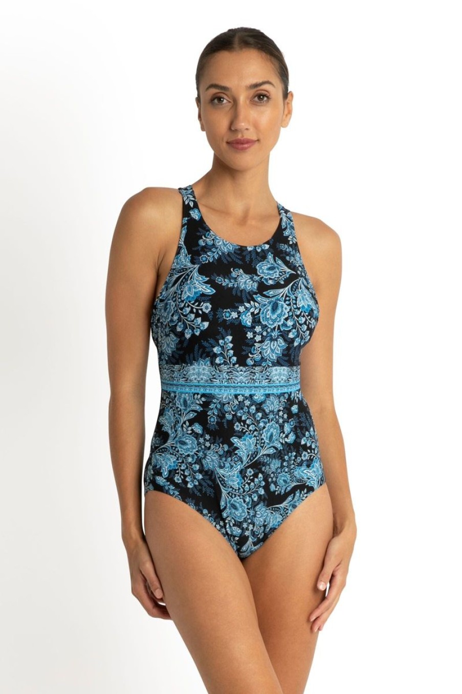 Swimwear SUNSEEKER High Neck | Alaska Cross Back Mastectomy One Piece