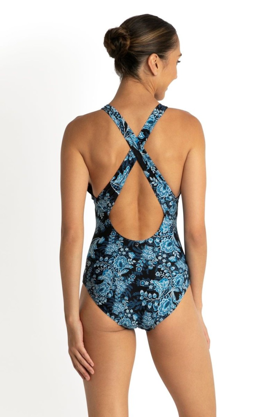 Swimwear SUNSEEKER High Neck | Alaska Cross Back Mastectomy One Piece