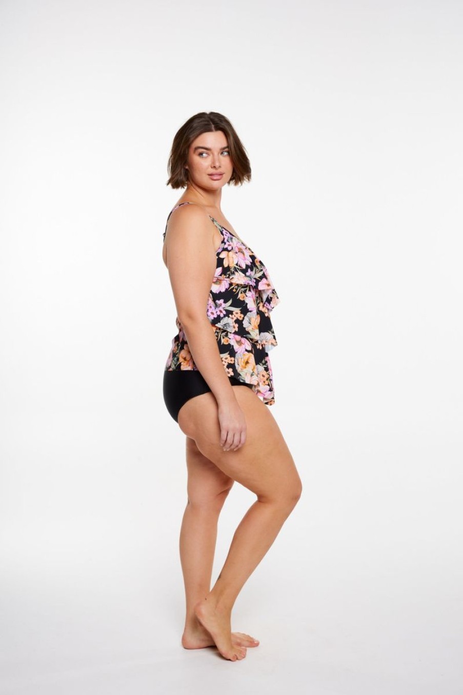 Swimwear CAPRIOSCA Multifit | Kokomo 3 Tier Tankini Top