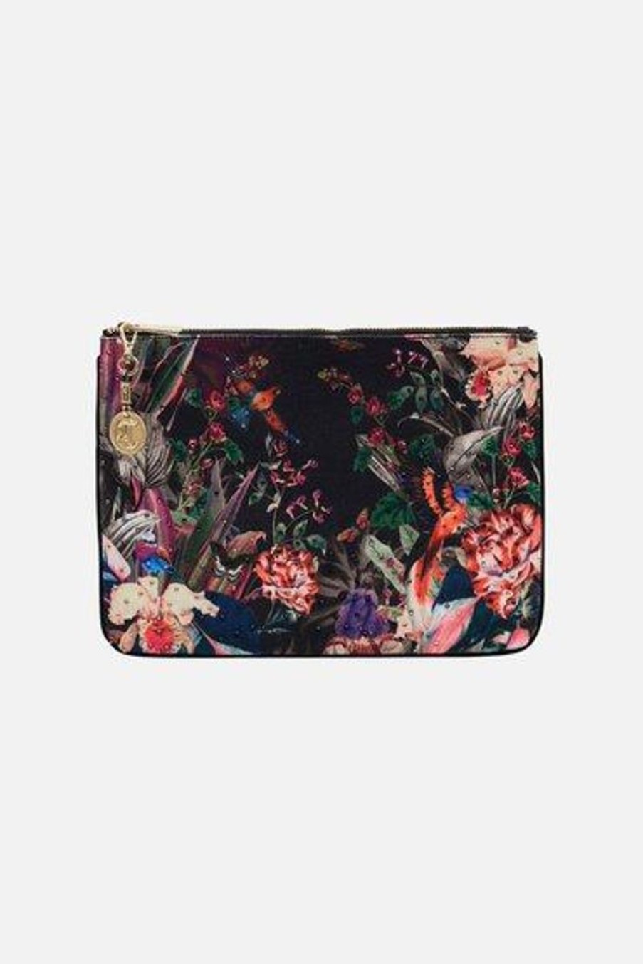 Accessories CAMILLA | Paradiso Place Small Canvas Clutch