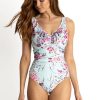 Swimwear JANTZEN D Cup + | Flora Dd/E Mesh Frill One Piece