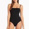 Swimwear SEA LEVEL Bandeau | Essentials High Leg Bandeau One Piece